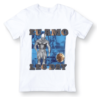 Nome do produto Camiseta - Eu amo Leg Day
