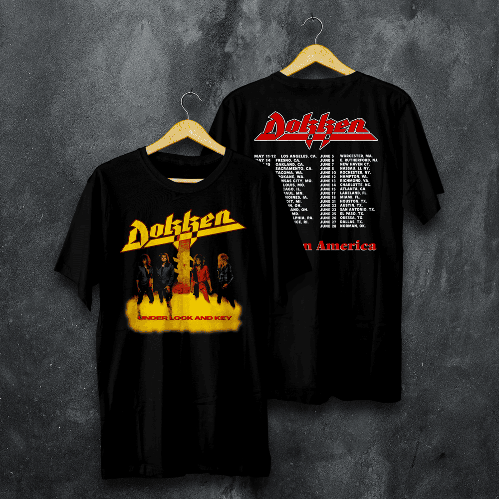 Nome do produto: DOKKEN UNDER LOCK AND KEY TOUR