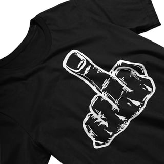 MIDDLE FINGER (SLASH)