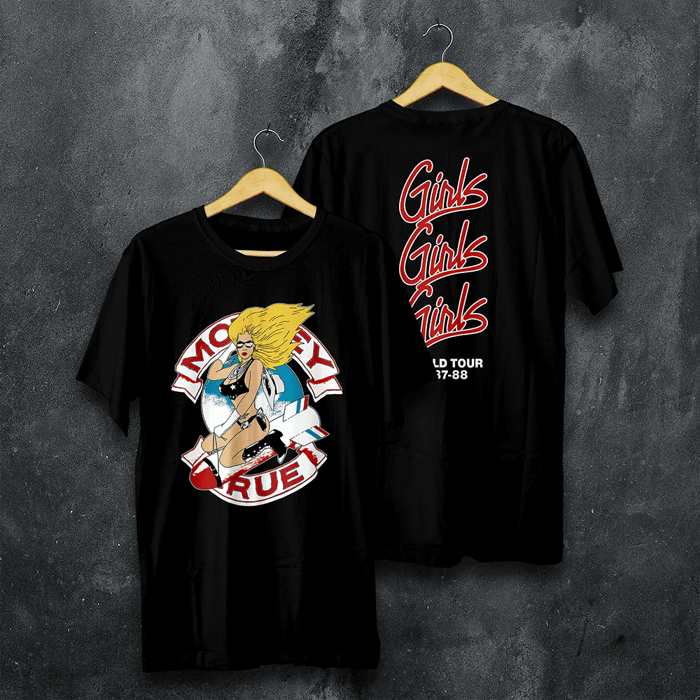 Nome do produto: MOTLEY CRUE BOMBER GIRL