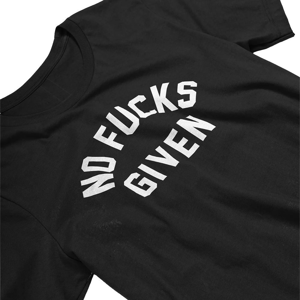 Nome do produto: NO FUCKS GIVEN