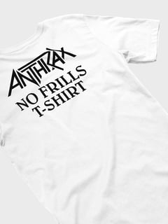 Nome do produtoANTHRAX - NO FRILLS T-SHIRT