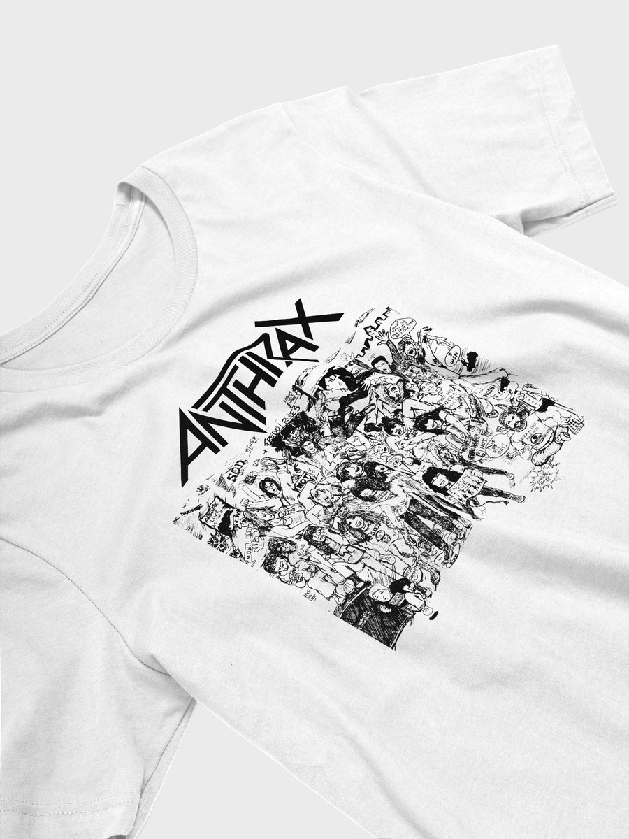 Nome do produto: ANTHRAX - NO FRILLS T-SHIRT