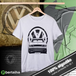 Nome do produto Camiseta || Gol quadrado || trazeira preta