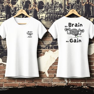 Nome do produto Dry Fit feminina || No Brain No Gain