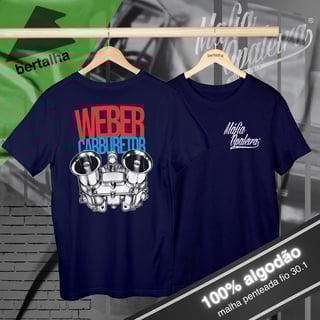 Nome do produto Camiseta || Máfia Opaleira || Weber Carburetor