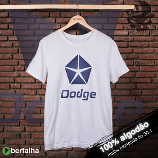 Nome do produto Camiseta || Dodge emblema