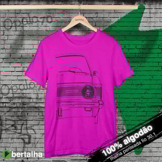 Nome do produto Camiseta || Frente opala 70 || logo preto