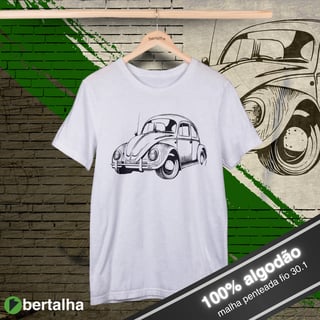 Nome do produto Camiseta || Fusca frente 