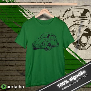 Nome do produto Camiseta || Fusca frente 