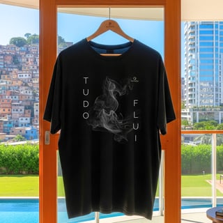 Nome do produto MC Da Vinci || Tudo Flui basic || Oversized