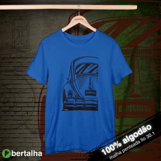 Nome do produto Camiseta || Fusca Old School || Black Stamp