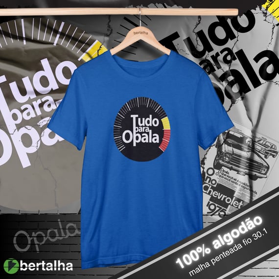 Camiseta || Tudo para Opala || Logo full
