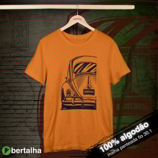Nome do produto Camiseta || Fusca Old School || Black Stamp