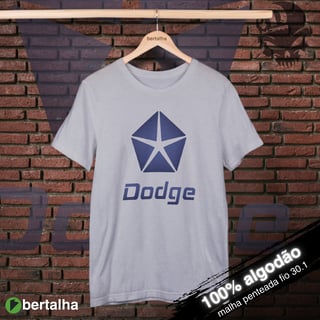 Nome do produto Camiseta || Dodge emblema