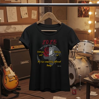 Nome do produto Tributos || G N' R tour 2025 || Baby Look
