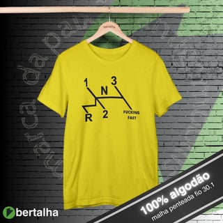 Nome do produto Camiseta || Fusca marchas || preta