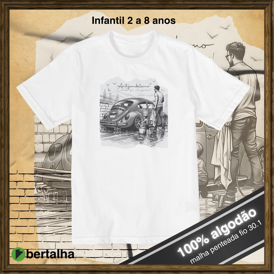 Nome do produto: infantil || Fusca Wash || Pais e Filhos