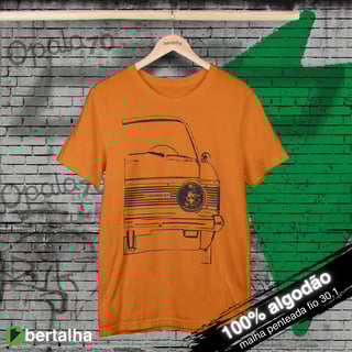 Nome do produto Camiseta || Frente opala 70 || logo preto