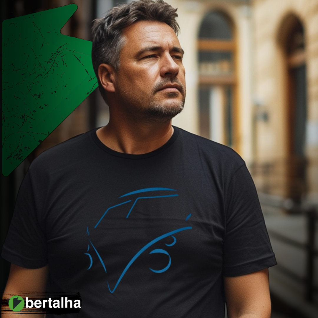 Nome do produto: Camiseta || Kombi frente