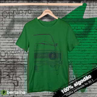 Nome do produto Camiseta || Frente opala 70 || logo preto