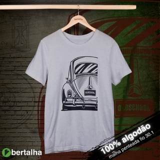 Nome do produto Camiseta || Fusca Old School || Black Stamp
