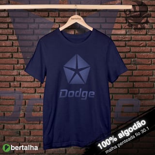Nome do produto Camiseta || Dodge emblema