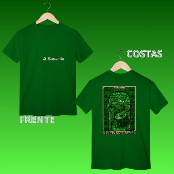 Camiseta O Manchão - Mancha Verde