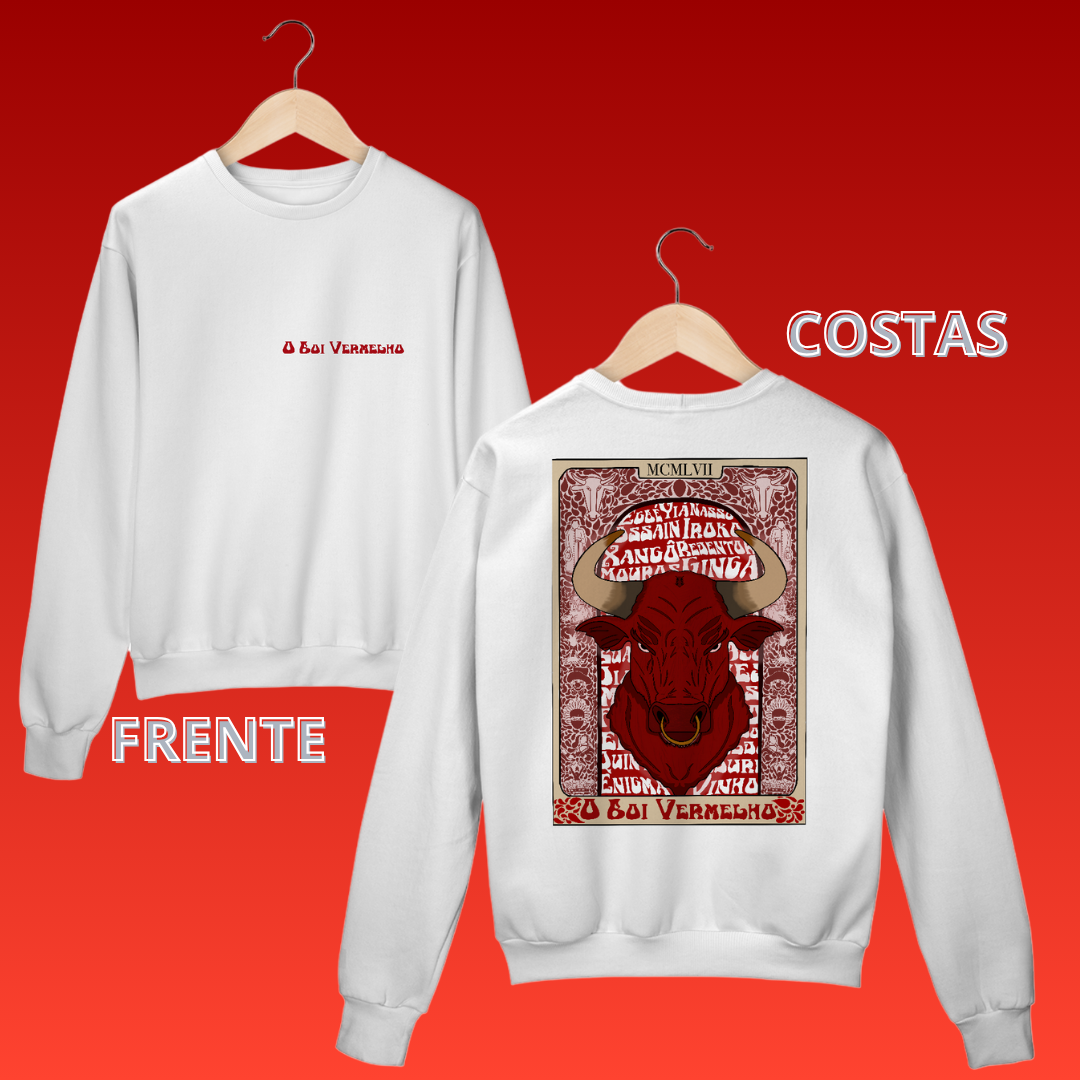 Nome do produto: Moletom O Boi Vermelho - UPM