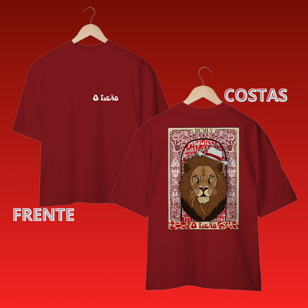 Nome do produto: Oversized O Leão - Estácio de Sá