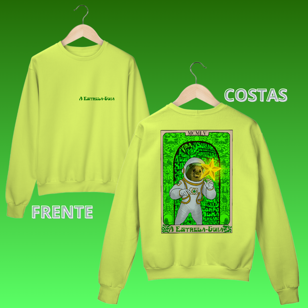 Nome do produto: Moletom A Estrela-Guia - Mocidade Independente