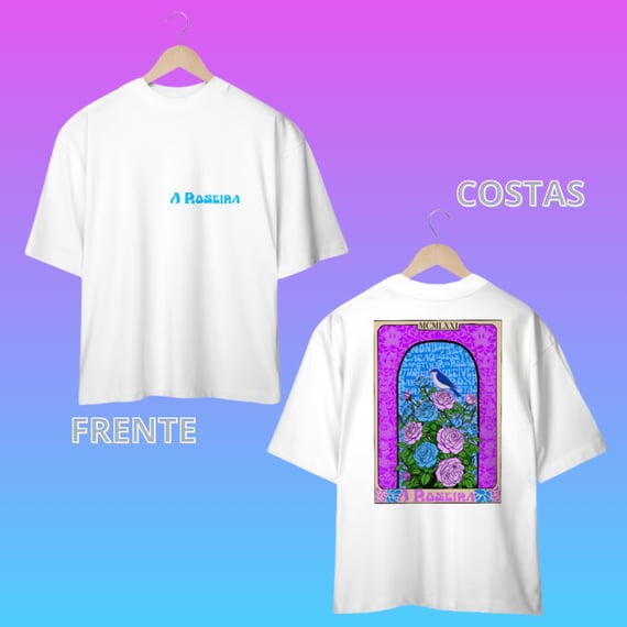 Oversized A Roseira - Rosas de Ouro