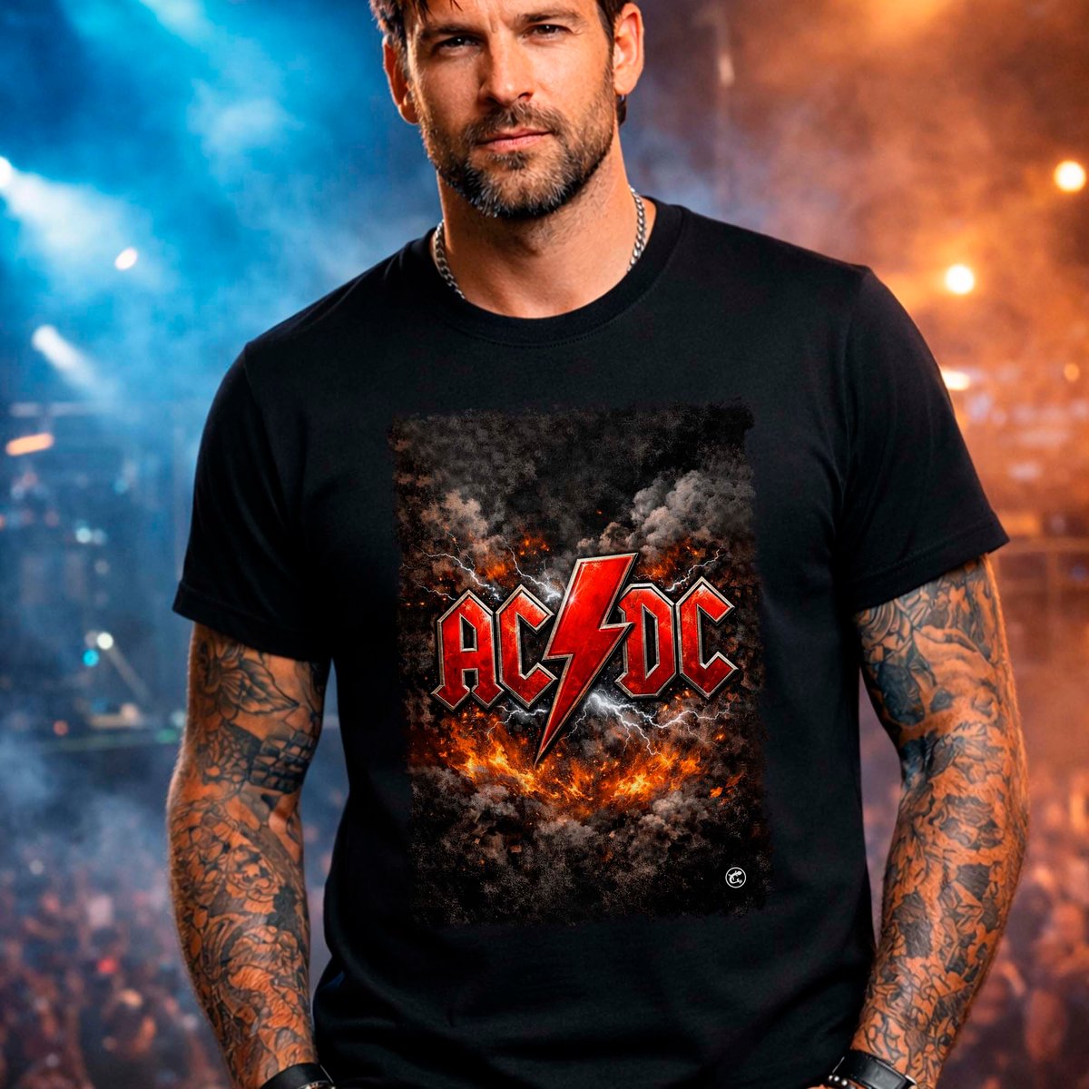 Nome do produto: Camiseta AC/DC