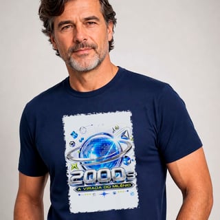 Camiseta Anos 2000 Virada do Milênio