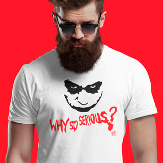 Camiseta Coringa - Why so Serious