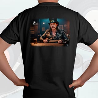 Camiseta Lemmy Kilmister - COSTAS