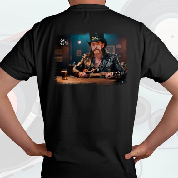 Camiseta Lemmy Kilmister - COSTAS