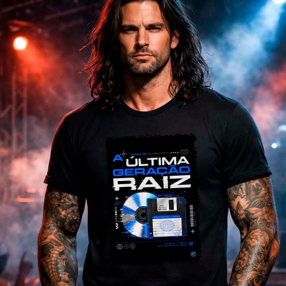 Camiseta Anos 2000, Ultima Geração Raiz