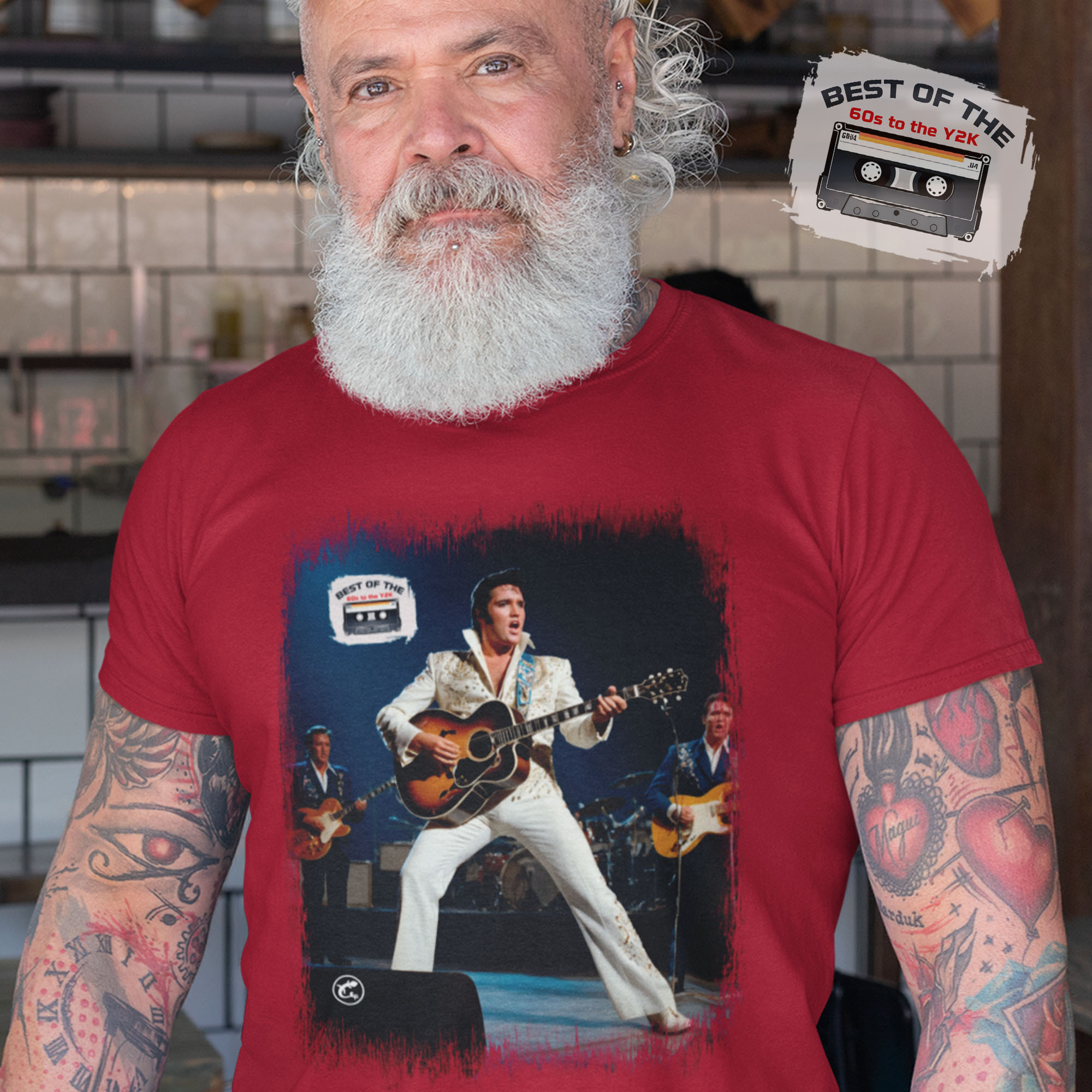 Camiseta Elvis Presley - Best of the 60s to the Y2K