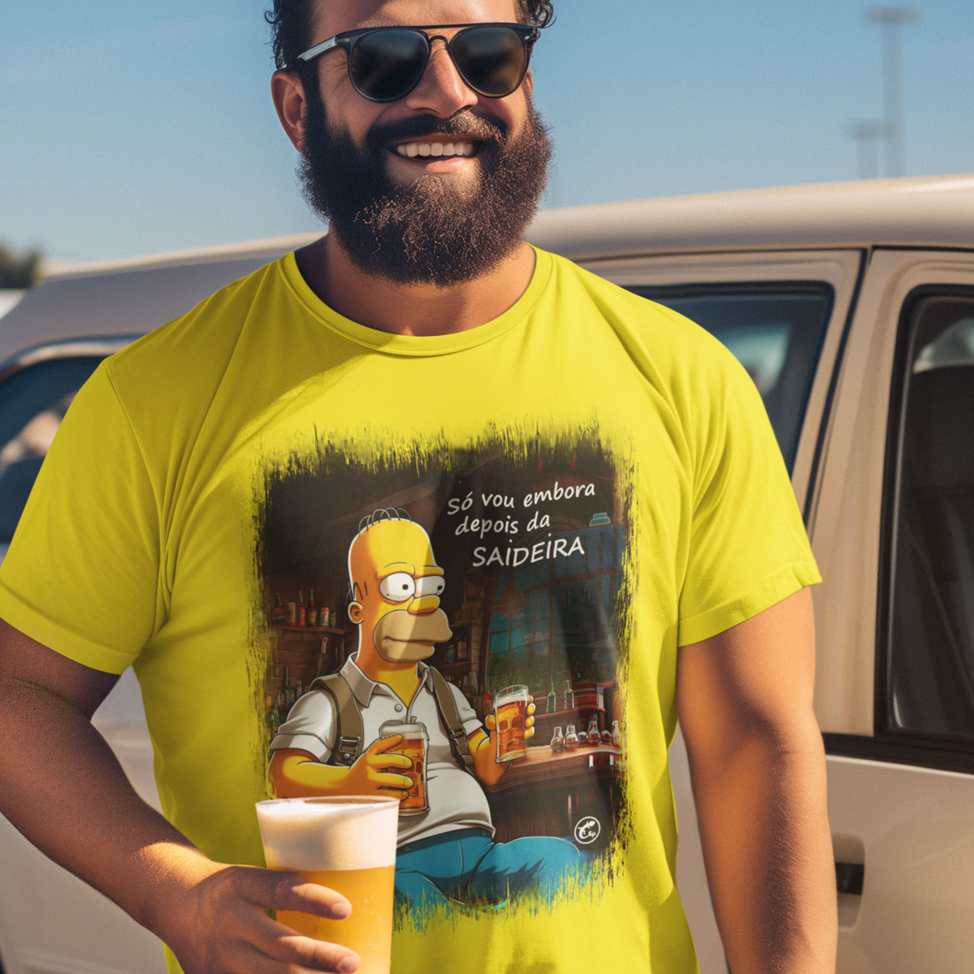 Camiseta de Boteco Simpsons