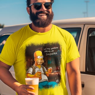 Camiseta de Boteco Simpsons