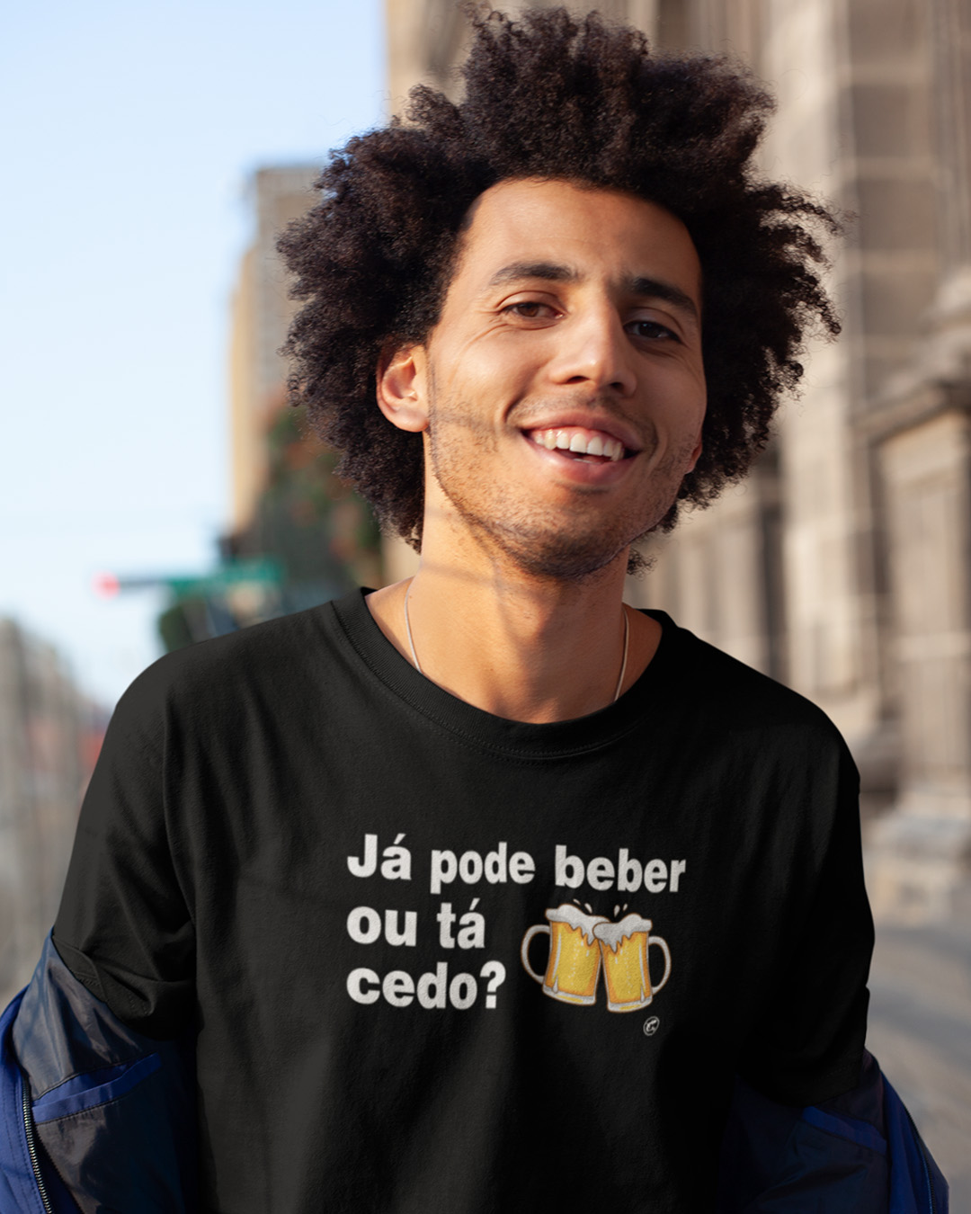 Camiseta de Boteco Já pode beber ou tá cedo?