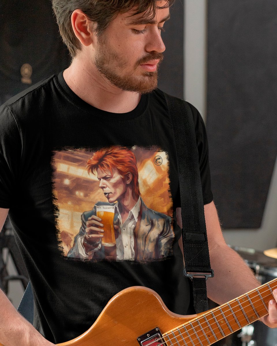 Nome do produto: Camiseta de Rock David Bowie