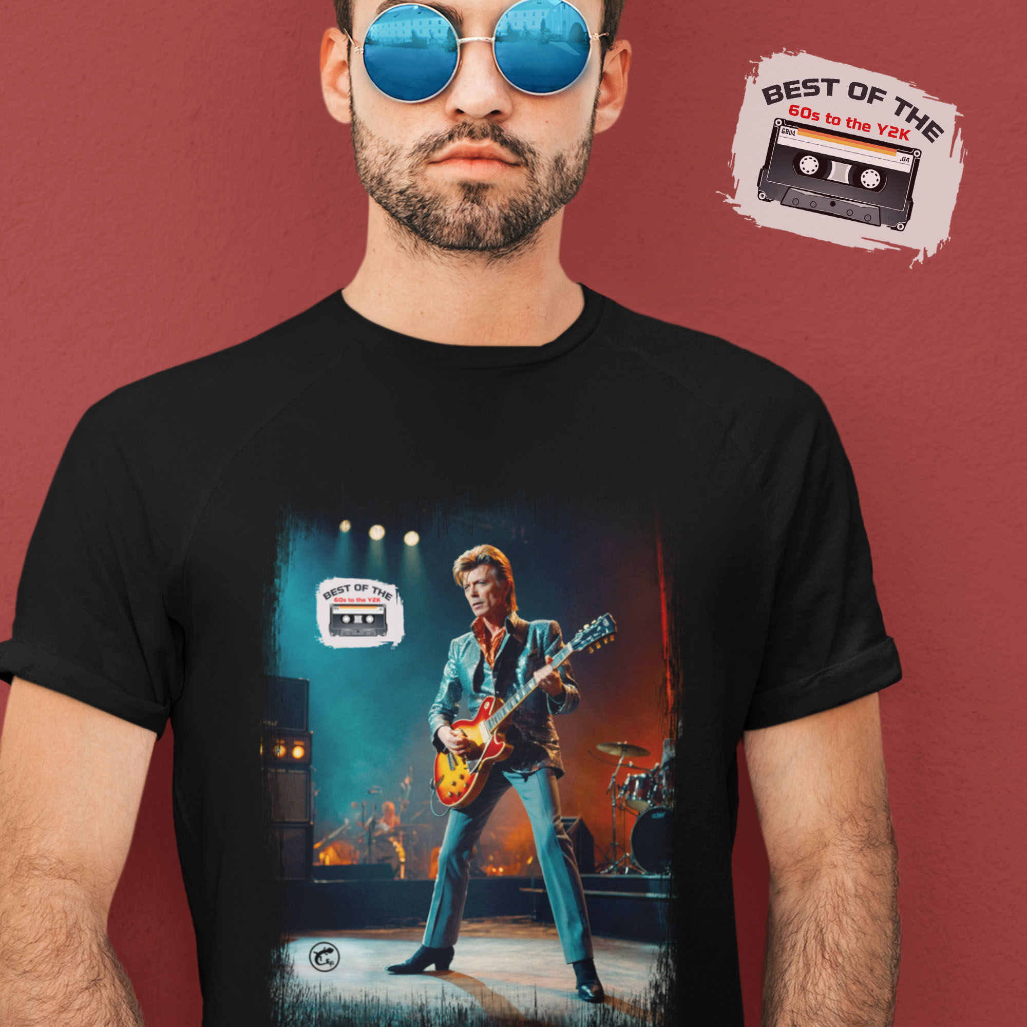 Camiseta David Bowie - Best of the 60s to the Y2K