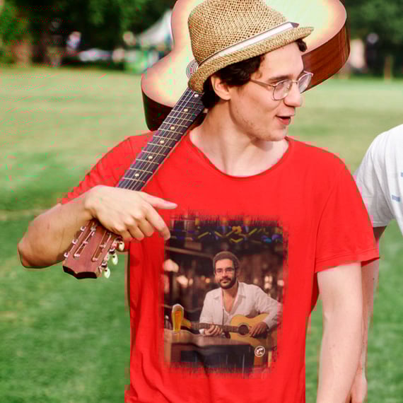 Nome do produto: Camiseta de Rock Renato Russo - Legião Urbana