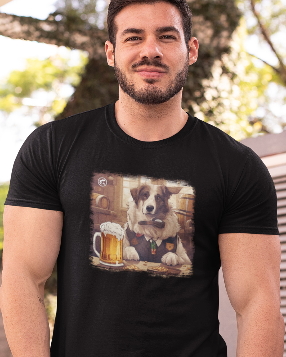 Camiseta de Boteco Melhores Amigos do Homem