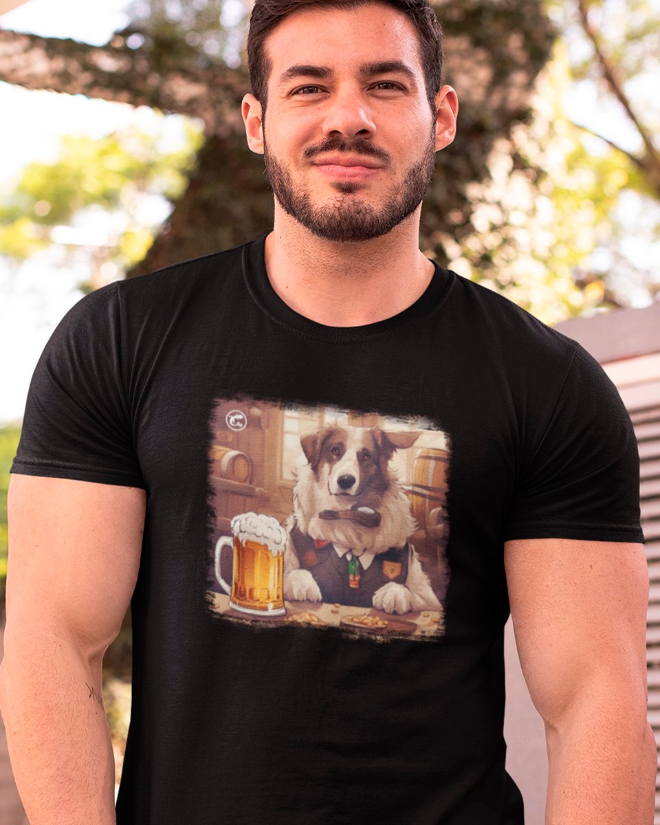 Nome do produto: Camiseta de Boteco Melhores Amigos do Homem