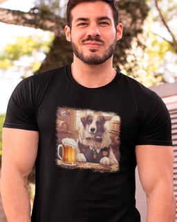 Camiseta de Boteco Melhores Amigos do Homem