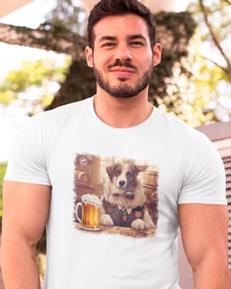 Nome do produto Camiseta de Boteco Melhores Amigos do Homem