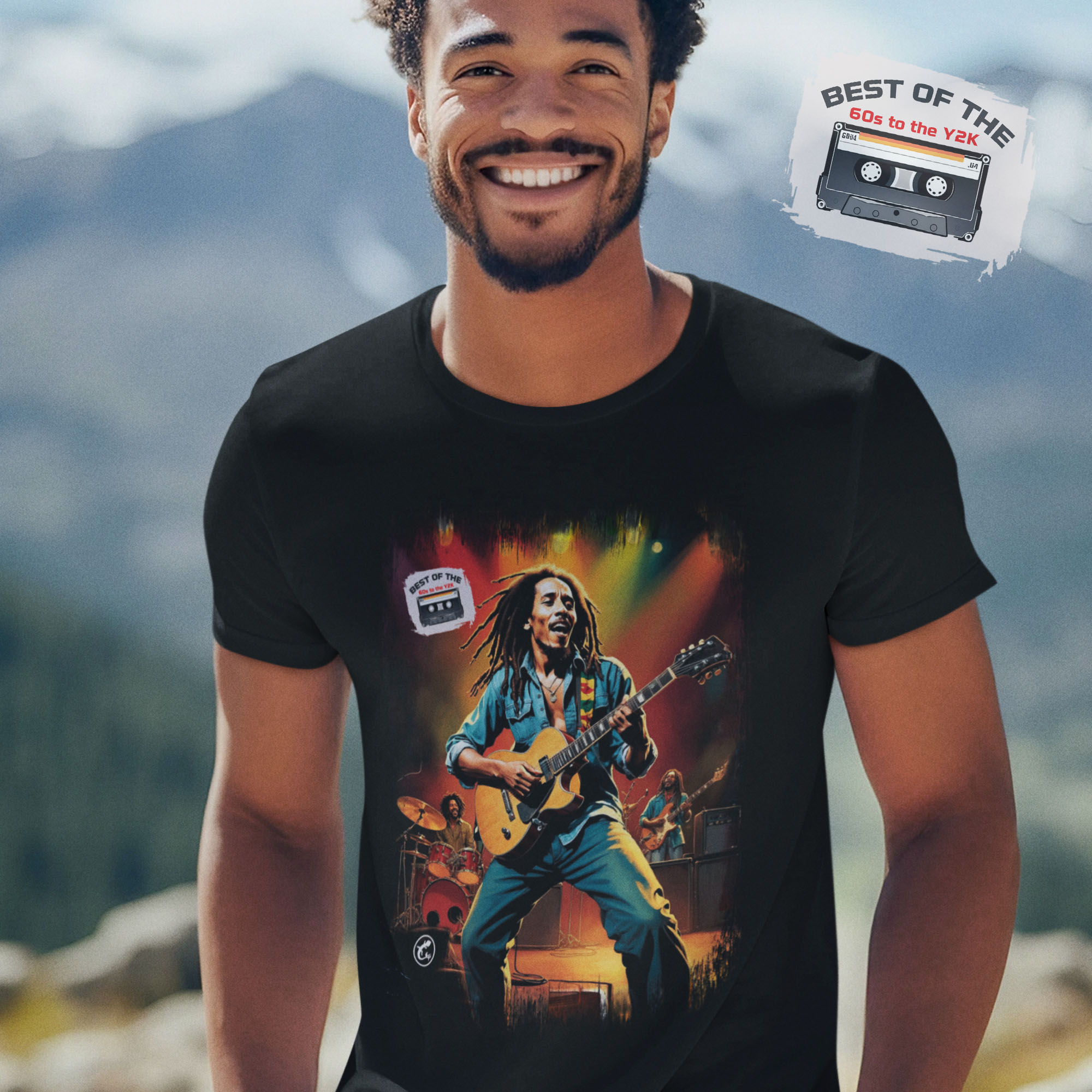 Camiseta Bob Marley - Best of the 60s to the Y2K